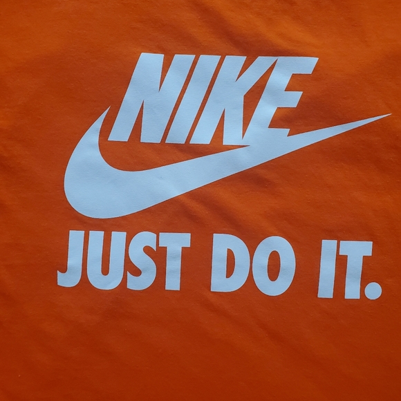 Nike orange Just Do It t-shirt - Picture 5 of 7